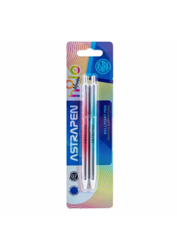 Długopis automatyczny Astrapen Holomania 0.5 mm 2 szt.blister