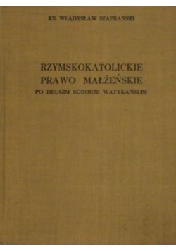 Rzymskokatolickie prawo małżeńskie