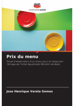 Prix du menu
