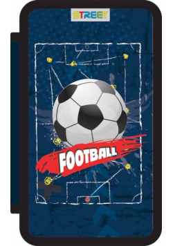 Piórnik trzysuwakowy z wyposażeniem Football