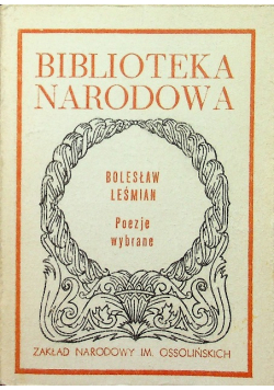 Leśmian Poezje wybrane