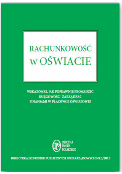 Rachunkowość w oświacie