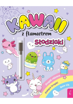 Kawaii z flamastrem Słodziaki