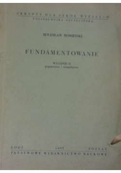 Fundamentowanie, wydanie II