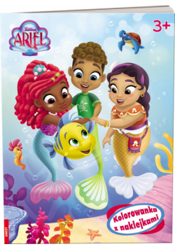 Disney Ariel Kolorowanka z Naklejkami NA-9133