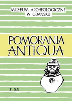 Pomorania antiqua Tom XX