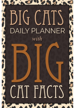 Big Cats Daily Planner