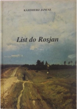 List do Rosjan