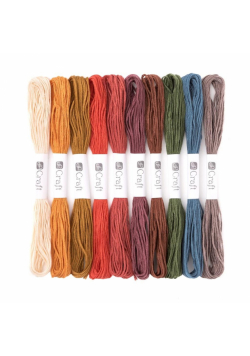 Zestaw mulin vintage 8m 10szt