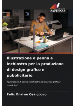 Illustrazione a penna e inchiostro per la produzione di design grafico e pubblicitario