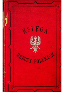 Księga rzeczy polskich 1896 r.