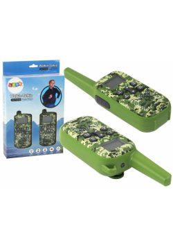 Krótkofalówki Walkie-Talkie moro 3km zasięgu