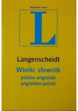 Wielki słownik polsko - angielski angielsko - polski