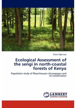Ecological Assessment of the sengi in north-coastal forests of Kenya