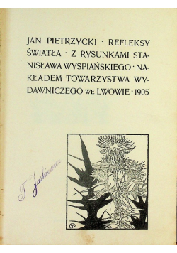 Pietrzycki refleksy światła 1905 r.