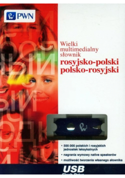 PenDrive Wielki multimedialny słownik rosyjsko-polski polsko-rosyjski