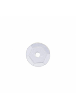 Cekiny 6mm 10g matowe biały
