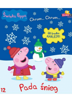 Świnka Peppa Chrum Chrum 12 Pada śnieg