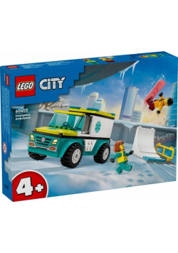 LEGO(R) CITY 60403 Karetka i snowboardzista