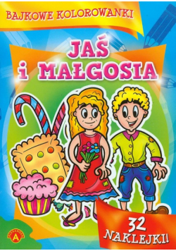 Bajkowe kolorowanki Jaś i Małgosia