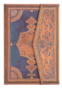 Kalendarz Paperblanks 2025 Safavid Indigo Mini