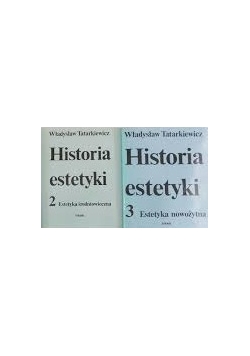 Historia estetyki. Tom 2-3