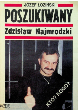 Poszukiwany Zdzisław Najmrodzki