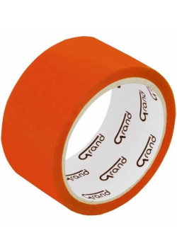Taśma kolorowa 48mmx50m pomarańczowa (6szt) GRAND