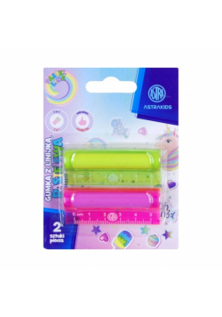 Gumka i linijka 2w1 Astrakids Unicorn 2 szt.