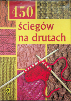 450 ściegów na drutach