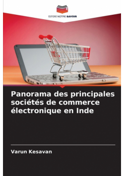Panorama des principales sociétés de commerce électronique en Inde