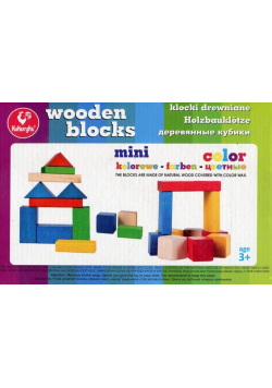 Klocki mini kolorowe