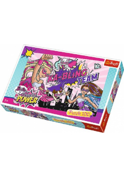 Puzzle 100 Barbie Super księżniczka
