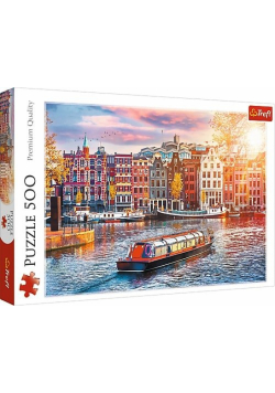 Trefl puzzle 500 Amsterdam Holandia