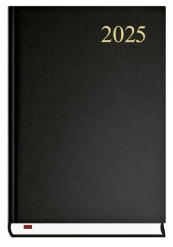 Terminarz 2025 A5 Asystent czarny