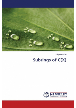 Subrings of C(X)