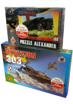 Dywizjon 303 + puzzle gratis ALEX