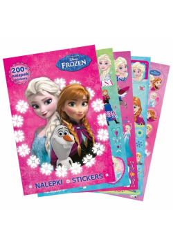 Zestaw nalepek 200+ Kraina Lodu