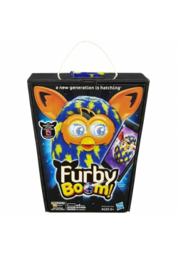 Furby Boom Sunny niebieski w żółte pioruny