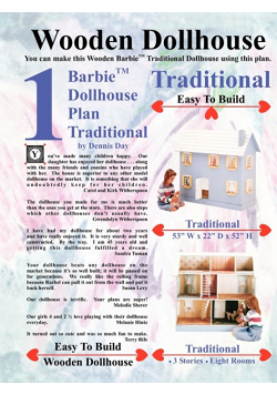 Barbie Dollhouse Plan Traditional
