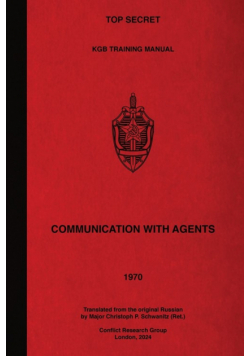 Top Secret KGB Training Manual Communication With Agents