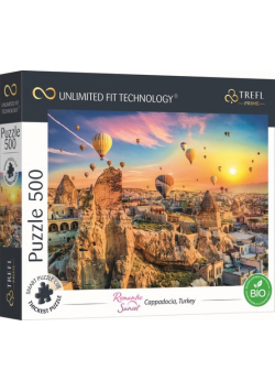 Trefl Puzzle 500 UFT Romantic Sunset: Cappadocia, Turkey