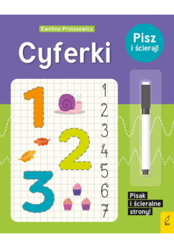 Pisz i ścieraj! Cyferki