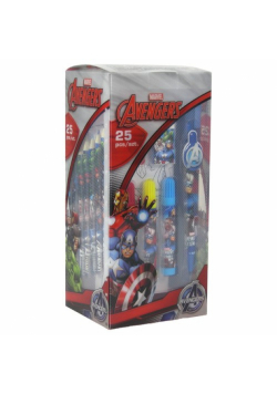 Zestaw artystyczny 25 przyborów w pudełku Avengers 99
