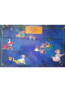 Wielka skarbnica bajek 4 tomy