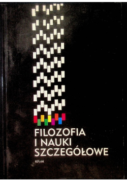 Filozofia i nauki szczegółowe