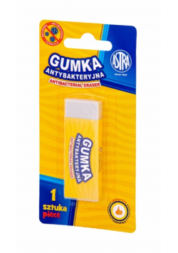 Gumka antybakteryjna 1 szt.