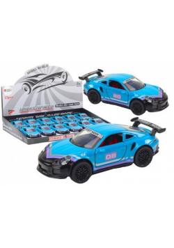 Auto sportowe 1:32 turkusowe