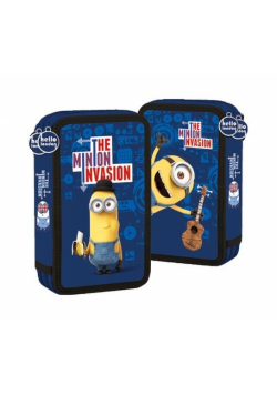 Piórnik podwójny z wyposażeniem Minionki Londyn
