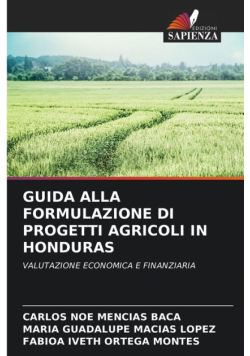 Guida Alla Formulazione Di Progetti Agricoli In Honduras